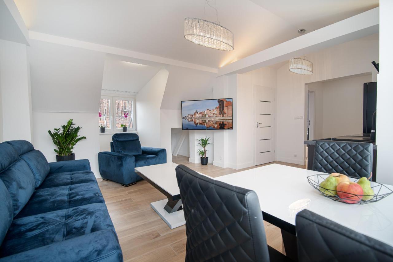 Luxury Apartment Szeroka - Old Town Gdańsk Kültér fotó