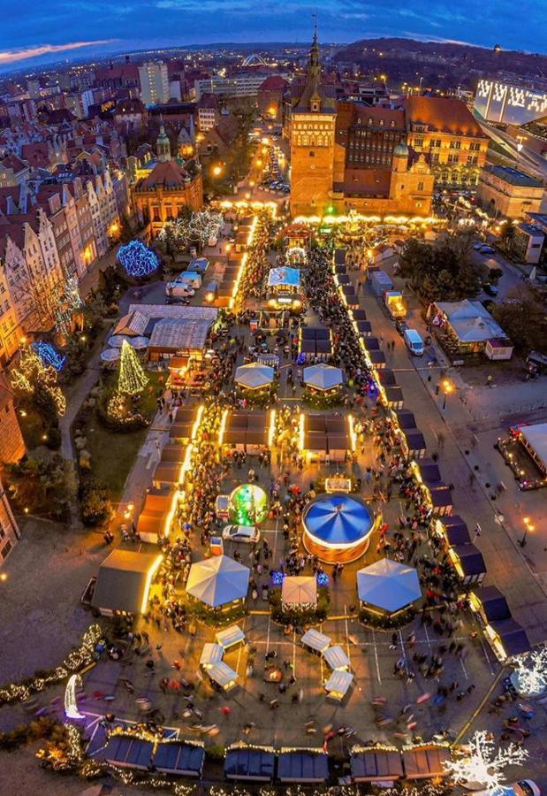 Luxury Apartment Szeroka - Old Town Gdańsk Kültér fotó